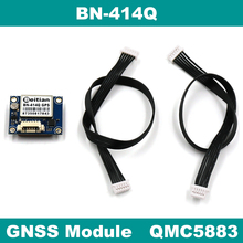 BEITIAN TTL compass QMC5883L AMP2.6/PIX4/PIXHAWK GNSS module GLONASS GPS Dual flight control GPS module BN-414Q 2024 - buy cheap