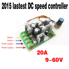 2015 The latest  DC motor speed controller  10V12V24V36V reversing switch 150W PWM DC Controller 2024 - buy cheap