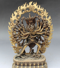 Song voge-estatua de Buda, Gema S0043 de 11 ", budismo tibetano, bronce, Vajrayogini, vajravarashi, Kalachakra 2024 - compra barato