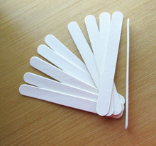 Tablero de esmeril blanco 200, Lima de madera para uñas, herramienta para el cuidado de las uñas, 100/180 piezas 2024 - compra barato