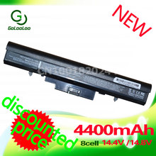 Golooloo 8 ячеек 4400 мАч аккумулятор для ноутбука hp 510 530 443063-001 аккумулятор большой емкости HSTNN-FB40 HSTNN-IB44 HSTNN-IB45 RW557AA 441674-001 443063-001 аккумулятор большой емкости 2024 - купить недорого