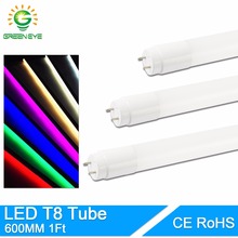 Greeneye-tubo de luz fluorescente led de 10w, 60cm, 2 pés e 110 v, branco quente e frio, smd2835 2024 - compre barato