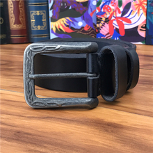 Vintage Belt Buckle Men Belt Thick Leather Belt Men Ceinture Homme Men's Belt Wide Jeans Waist Wide Riem Male Strap MBT0041 2024 - buy cheap