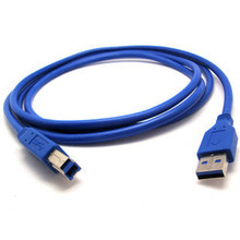 1.8M  USB 3.0 Printer Device Cable Type A Male to Type B Male Printer Scanner cable  print connecting line computer Blue 2024 - buy cheap