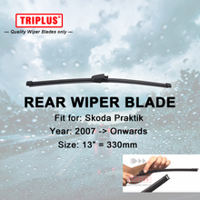 Rear Wiper Blade for Skoda Praktik (2007-Onwards) 1pc 13" 330mm,Car Rear Windscreen Wipers,for Back Window Windshield Blades 2024 - buy cheap