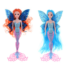 Muñeca de moda de 12 pulgadas para niñas, modelo de figuras de acción con ala de mariposa 2024 - compra barato