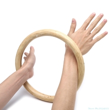 New Chinese Kung Fu Wing Chun Hoop Wood Rattan Ring Sticky Hand Strength Training hot sale Drop Ship 2024 - buy cheap