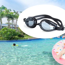 Регулируемые Профессиональные плавательные очки с затычками для ушей очки для плавания оптика Защита Детские глаза Водонепроницаемая силиконовая рамка 2024 - купить недорого
