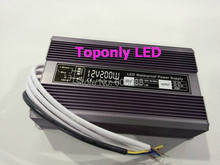 2016 New DC24v 200w led power supply ip67 waterproof led transformer constant voltage led driver CE&ROHS AC110v 220v input 2024 - buy cheap