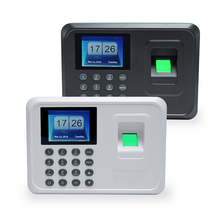 Intelligent Biometric Fingerprint Password Attendance Machine Employee Checking-in Recorder 2.4" TFT LCD Screen DC 5V Time Clock 2024 - buy cheap