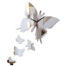 2019 nuevos relojes acrílicos 3d decoración moderna del hogar decoración contemporánea Pared de salón pegatina de reloj diseño de naturaleza muerta 2024 - compra barato