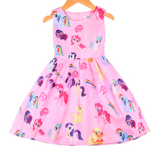 Baby Girl Summer Dress High-Grade Princess Fancy Kids Clothes Vestidos for Birthday Party Costume Cosplay children Pony dresses 2024 - buy cheap