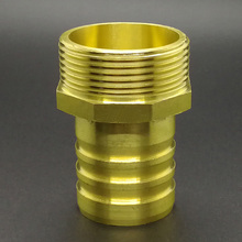 Free Shipping Copper Water nozzle connector pipe 40mm 1-1/2 inch 50mm 2 inch male adapter tip joint Pagoda connector 2024 - buy cheap
