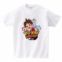 Cartoon Yo-kai Watch Kids T Shirt Summer Short Sleeve O Neck Children T-shirt Boy Girl Tops Tees Baby Toddler Tshirt Wholesale 2024 - buy cheap