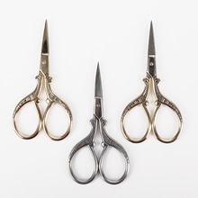 1pcs Exquisite Stainless Steel Antique Scissors European Retro Classic Craft Sewing Handicraft Scissor DIY Stitch Home Tool 2024 - buy cheap