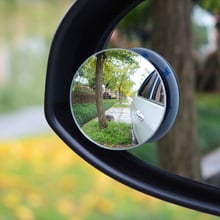 Car Parking Mirror Car 360 Degree Framless Blind Spot Mirror Wide Angle Round Convex Mirror Small Round Side Rearview Mirror 2024 - buy cheap