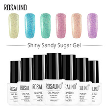 ROSALIND Gel 1S 7ml Nail Gel Polish Shiny Sandy Sugar Gel Varnish Shimmer Soak off Semi Permanent UV LED Nail Art Nail Primer 2024 - buy cheap