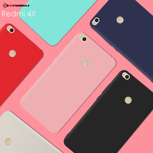 Para funda de Coque en Xiaomi Redmi 4X fundas Xiomi Redmi 4X cubierta trasera de silicona TPU suave negro Delgado a prueba de golpes lindo Ksiomi Xaomi 5,0 2024 - compra barato