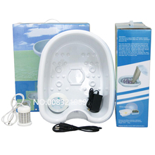 Ionic Ion Detox pies baño celular limpieza SPA máquina pie Spa Tina 1 Arroy cuidado de la salud conjunto con lavabo de plástico 110-240V UE EE. UU. Reino Unido AU 2024 - compra barato