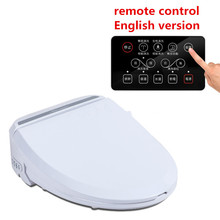 Smart Heated Toilet Seat With Remote Control Bidet Toilet Seat Hinge WC Sitz Intelligent Water Closet Automatic Toilet Lid Cover 2024 - buy cheap