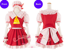 Disfraz de Touhou Project flandrei scarlet, traje personalizado de cualquier tamaño para Halloween 2024 - compra barato