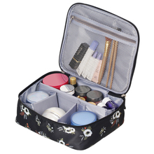 Portable Makeup Storage Bag Cosmetic Case Double Zipper Women Travel Organizer Waterproof Makeup Bags Toiletry Kits 2024 - buy cheap