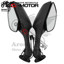2011 2012 2013 2014 2015 год сигнал поворота мотоцикла с flaser светодиодный moto зеркала для Kawasaki ZX-10R зеркало заднего вида 2024 - купить недорого