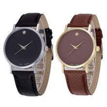 Men Simple Watch Sport Leather Zegarek Meski Quartz Man Wristwatch Clock Student Fashion Men Watch Orologio Uomo Drop Shipping 2024 - buy cheap