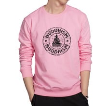 India Buddha hoodies new design clothes hot sale brand hoodie men casual cotton sweatshirt Buddha printing outwear cool tops 2024 - buy cheap