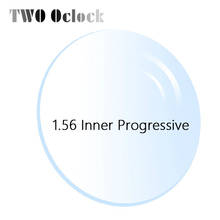 TWO Oclock 1.56 Inner Progressive Prescription Spherical HMC Resin Near Far Optical Lens Customized Myopia/Hyperopia Corrective 2024 - buy cheap