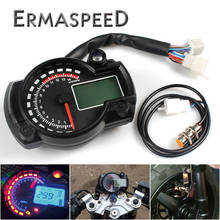 Universal 15000rpm Motorcycle LCD Digital Speedometer Tachometer Odometer Instrument Adjustable for Honda pcx 125 cb500x cb400 2024 - buy cheap