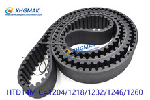 HTD 14M synchronous belt timing belt C=1204-1260 width 28.5-85mm Teeth 86-90 rubber belt timing belt cnc transmission belt 2024 - compre barato