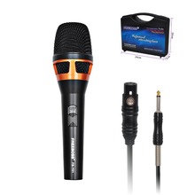 FREEBOSS-micrófono profesional con cable dinámico, dispositivo con cable para Grabación, radiodifusión, Dj, Karaoke, fiesta, Reunión, iglesia, FB-Y01 2024 - compra barato