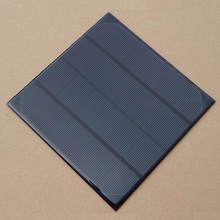 BUHESHUI Wholesale 4.5W 6V Solar Cell Monocrystalline Solar Panel  Module DIY Solar Charger165*165*3MM 10pcs/lot Free Shipping 2024 - buy cheap