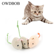OWDBOB Rat Squeak noise Sound для домашнего питомца, котенка, кошки игрушечная мышь игрушка кошка царапины играющие игрушки собака кошка Жевательная игрушечные домашние питомцы 2024 - купить недорого
