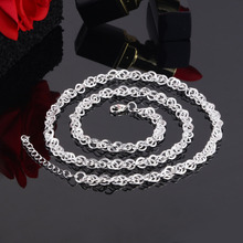 2020 Fashion Necklaces Chain Accessories Wholesale Box Link Chain Fits For DIY Necklaces For Women Men Handmade Jewelry 2024 - buy cheap
