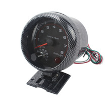 3.75inch 80mm Racing Car 0-8000 RPM Carbon Tachometer Gauge With Shift Light Mounting Bracket Auto Car Meter TT100144 2024 - buy cheap