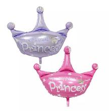 103*96 СМ Свадьба день рождения воздушный шар алюминиевой пленки шар двуспальная цвет короны 2024 - купить недорого