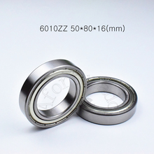 Bearing 1pcs 6010zz 50*80*16(mm) chrome steel Metal Sealed High speed Mechanical equipment parts 2024 - buy cheap