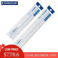 STAEDTLER 962 24-15|20cm Transparent Resin Groove Ruler Student Ruler Design Drawing Ruler 2024 - buy cheap