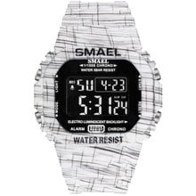 SMAEL-relojes deportivos digitales para hombre, pulsera electrónica LED con camuflaje militar 2024 - compra barato