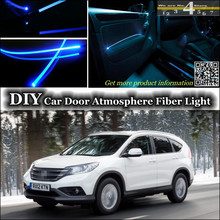 Внутренсветильник освещение для тюнинга атмосферы освесветильник для оптоволоконной ленты для Honda XR-V Внутреннее освещение дверной панели не светсветильник 2024 - купить недорого