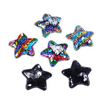 David accessories star reversible sequin diy clothing patch decoration crafts accessories Sewing Supplies 10pieces,10Yc5257 2024 - buy cheap