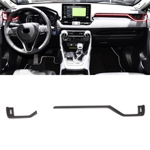 For Toyota RAV4 2019 2020 Interior Accessories Carbon Fiber Front Side Air Condition Air Vent Outlet Cover Trim Sticker 2Pcs 2024 - buy cheap