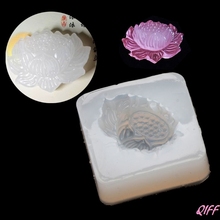 Colgante de Jade de loto, molde de resina epoxi de silicona, herramientas de joyería de fundición de resina artesanal 2024 - compra barato