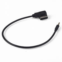 for VW Jetta Mk5 Tiguan Tuareg EOS for Audi A3 A4 A5 A6 Q5 Q7 AMI 3.5mm Music Adapter cable for VW MDI AMI AUX 2024 - buy cheap