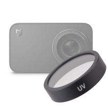 Filtro de câmera de ação mijia mini 4k, acessórios de proteção, filtro protetor de lente, filtros uv para xiaomi mijia mini/4k, capa protetora 2024 - compre barato