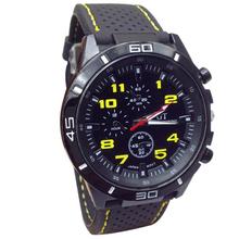 Men's Watches Men'S Sport Casual Quartz WristWatch Men Military Watches Movement Silicone Band Fashion Watches Relogio Masculino 2024 - buy cheap