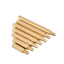 5Pcs M4 Allen hexagonal groove brass Copper column Hex Isolation Single-pass Stud Motherboard Chassis bolt 5mm-20mm L 2024 - buy cheap