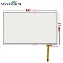 skylarpu 7 inch touch screen 163mm*97mm resistive GPS Navigation Touchscreen eBook external screen handwriting screen 163*97mm 2024 - buy cheap